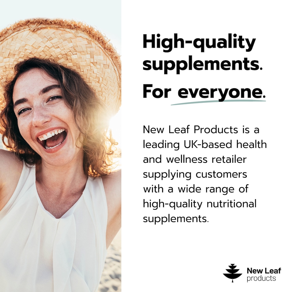 image 1 of New Leaf Magnesium Glycinate High Strength Capsules 1040mg - 360 Vegan Capsules