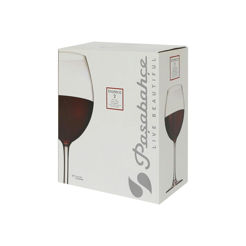 image 1 of Pasabahce Enoteca Wine Glasses - 550ml - Pack of 12