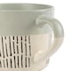 image 4 of Nicola Spring Ceramic Dipped Dash Coffee Mugs - 475ml - Black/Grey