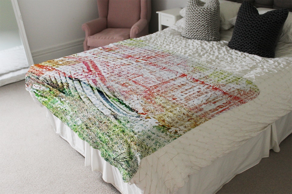 image 1 of Washed Up Blanket | Multi