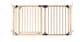 image 1 of Safetots Wooden Multi Panel Room Divider, up to 156cm, Natural Wood, 76cm Tall, Flexible Room Divider for Baby and Toddler | Cream | Natural