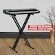 image 7 of X Frame Keyboard Stands Double Beam Music Electronic Keyboard Stand | Black