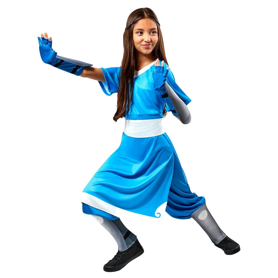 Avatar: The Last Airbender Childrens/Kids Katara Costume - Blue/White - 11 Years