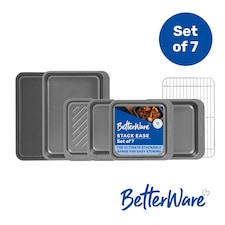 BetterWare Stack Ease 7 Piece Bakeware Set