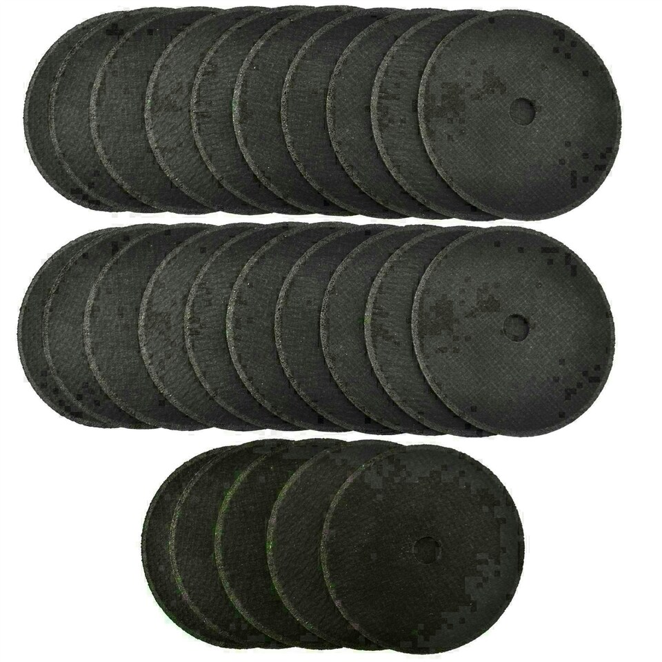 image 1 of 3" Air Cut Off Tool Cut-off Tool Grinder Cutoff 25pk Cutting Grinding Discs 75mm