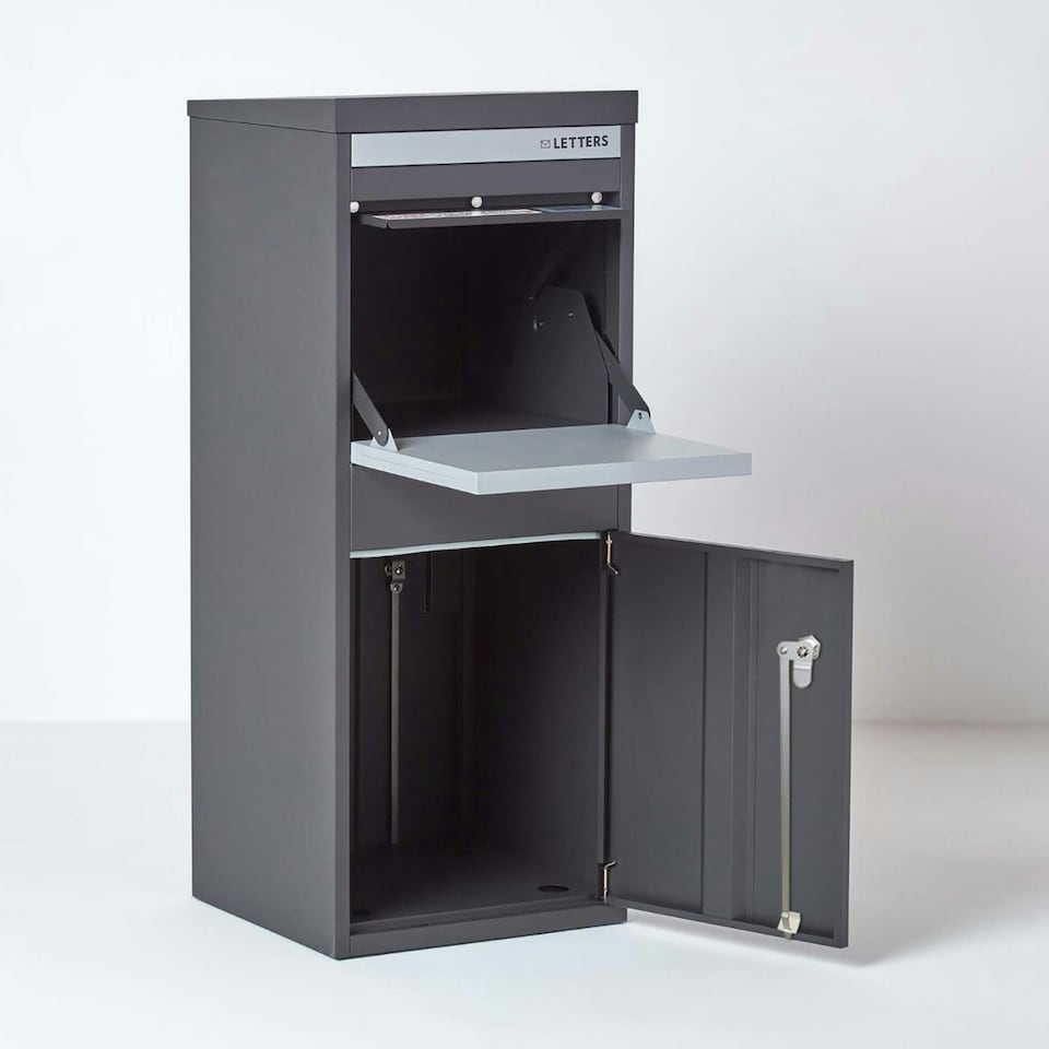 image 1 of SMART PARCEL BOX® Large Front & Rear Access Dark Grey Grey