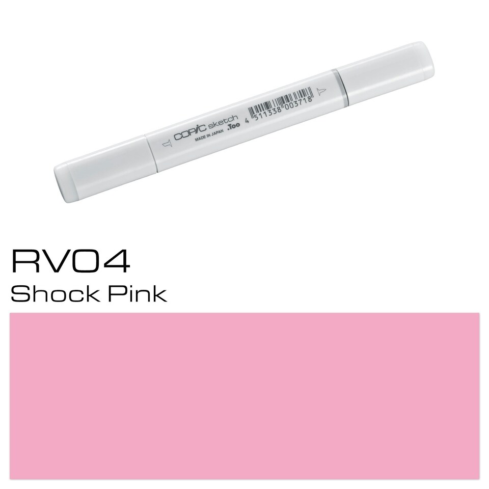 image 1 of Copic Sketch Marker, Shock Pink, Single Pen