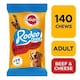 image 1 of 140 Pedigree Rodeo Duos Dog Treats Beef & Cheese Dog Chews 20x123g