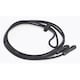 image 2 of Whitaker Horse Equine Training Rein - Black