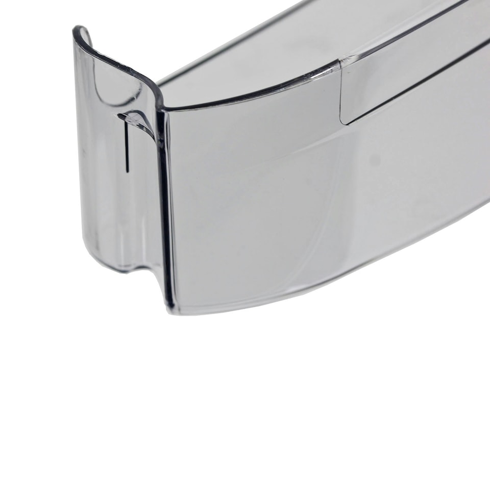 image 1 of SPARES2GO Fridge Shelf Refrigerator Bottle Bar Tray for CDA FW250 Clear