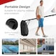 image 8 of COSTWAY Portable Basketball Hoop Stand Adjustable Basketball Black | Standard