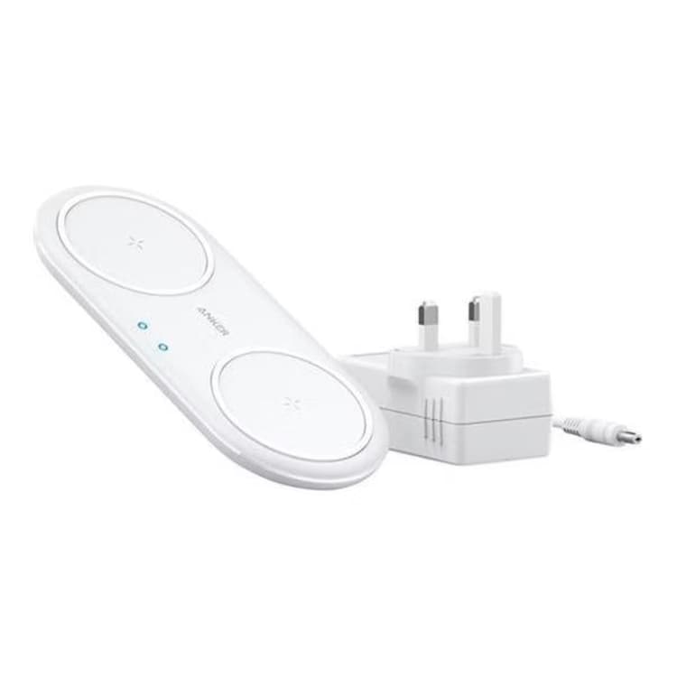 Anker Powerwave 10 Dual Pad Wireless Charger - Uk B2571K21