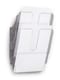 image 2 of Durable FLEXIPLUS 2 Wall Mounted Literature Tray | A4 Portrait Holder | Clear | Clear