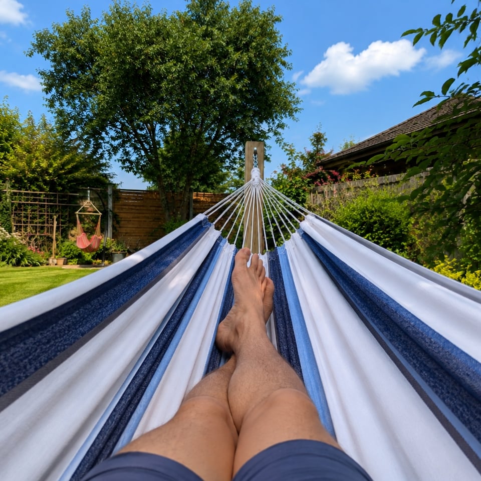 image 1 of Apollo Hammock & Stand Set Marine