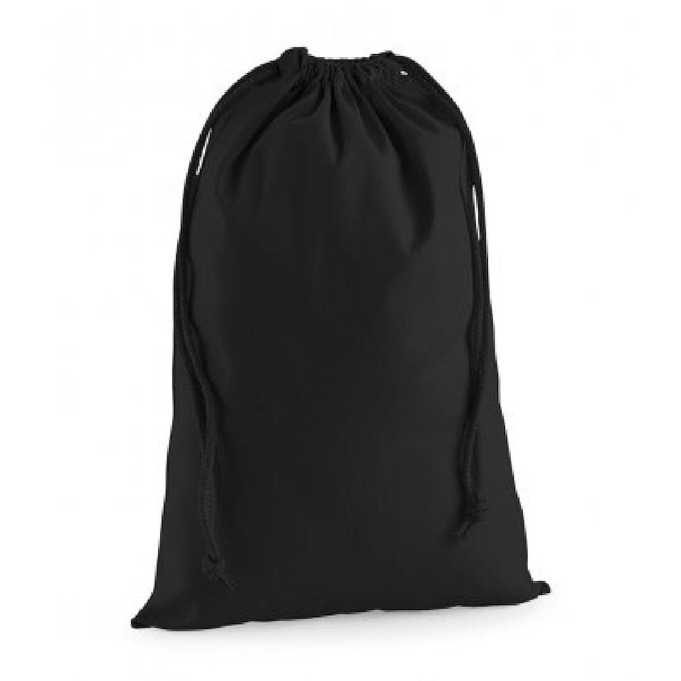 image 1 of Westford Mill Premium Cotton Stuff Bag - Black - S | Black | S