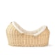 image 2 of Clair de Lune Organic Noah Pod With Rocking Stand - Cream