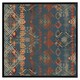 image 2 of Ethnic boho distressed pattern (Picutre Frame) Brown | Oak | L