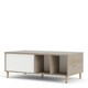 image 3 of Rome Coffee Table with Sliding Top in Jackson Hickory Oak and Matt White