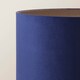 image 5 of ValueLights Marissa Navy Blue Velvet Shade with Brushed Gold Stacked Ball Floor Lamp | Blue