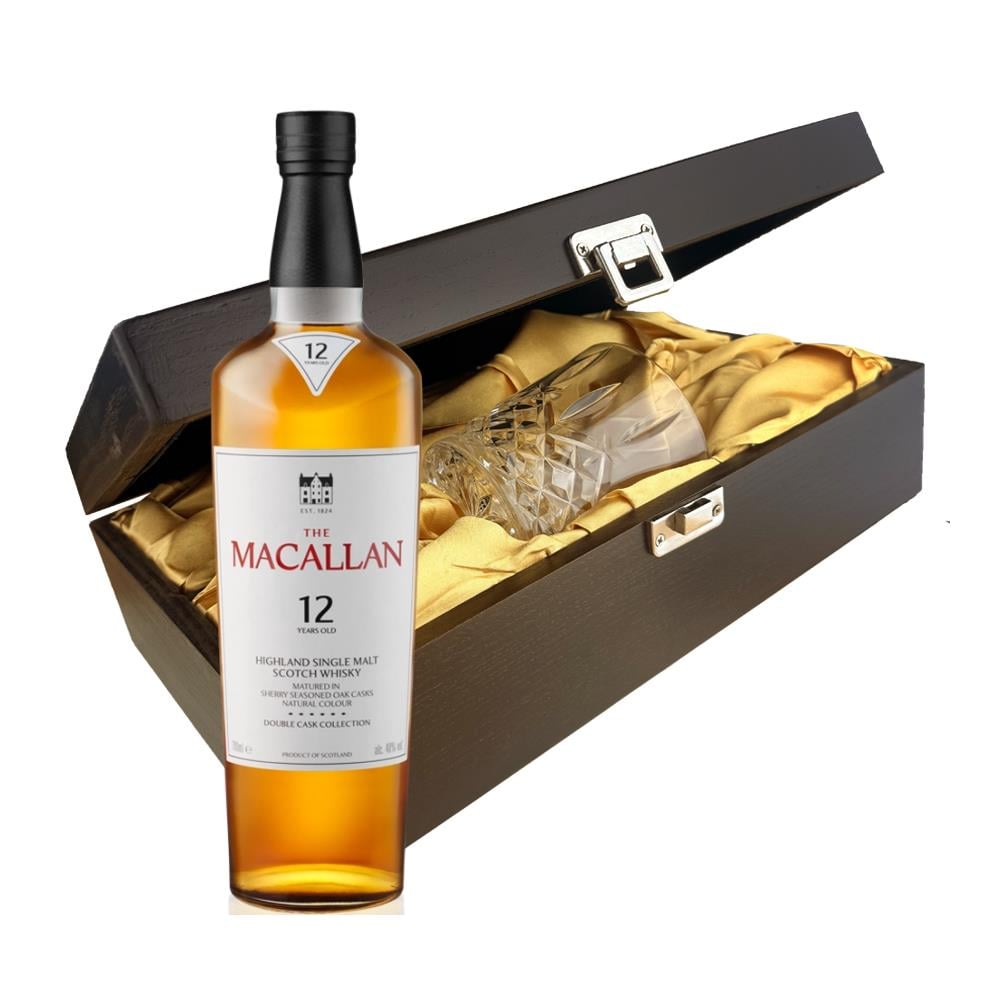 Macallan 12 Year Old Double Cask Single Malt Whisky In Luxury Box