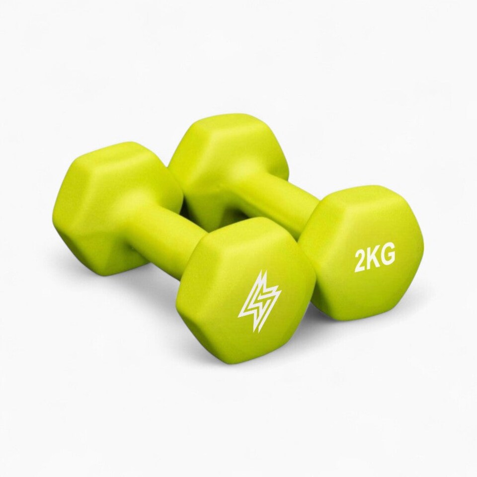image 1 of GYM SETS Neoprene Dumbbell Pairs | 2x 2kg (Pair)