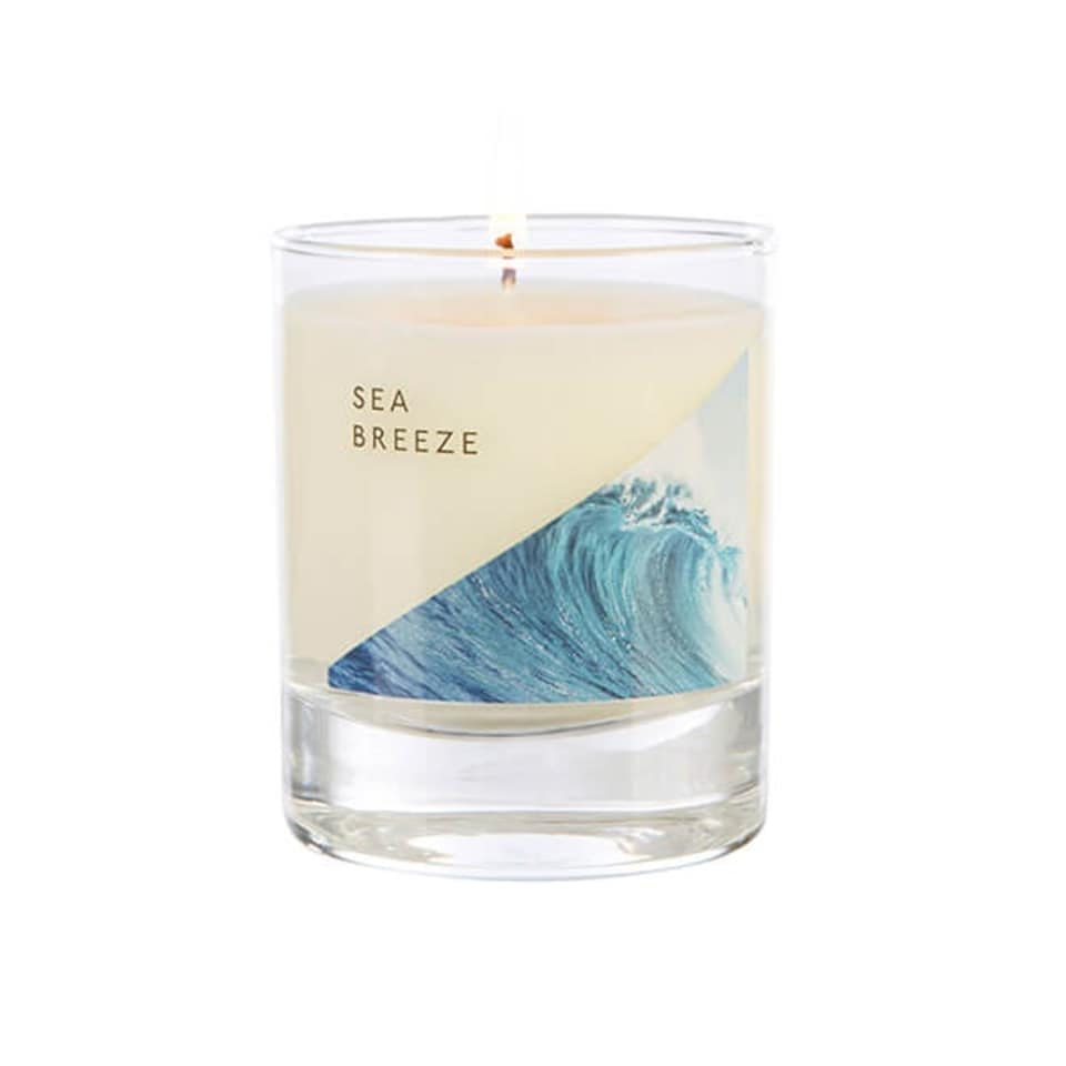 image 1 of Wax Lyrical Sea Breeze Small Candle Jar | Blue