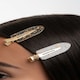 image 3 of Brushworks Gold Flake No Crease Clips