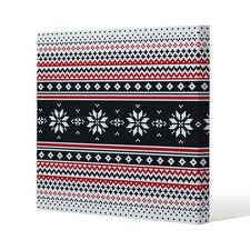 Abstract christmas (canvas) 61 x 61 x 4cm