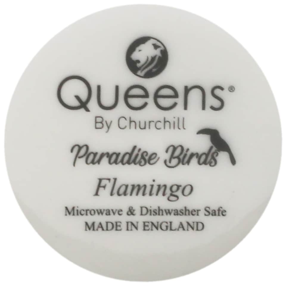 image 1 of Queens Paradise Birds Flamingo Mug | Multi | 1