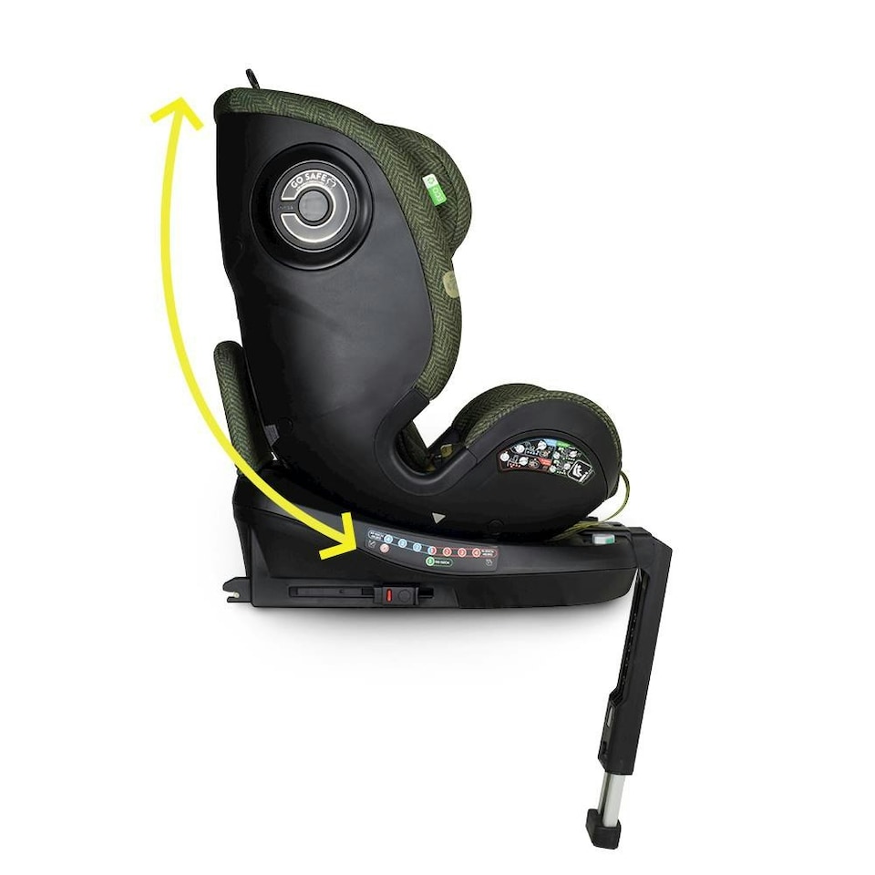 image 1 of Cosatto All in All Ultra iSize Car Seat - 360 Rotate Spin All Stage 0-36kg/0-12 Years (Bureau)