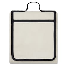Vinga Volonne Canvas Picnic Blanket - Off White - 0.3cm x 130cm x 170cm | Cream | 0.3cm x 130cm x 170cm