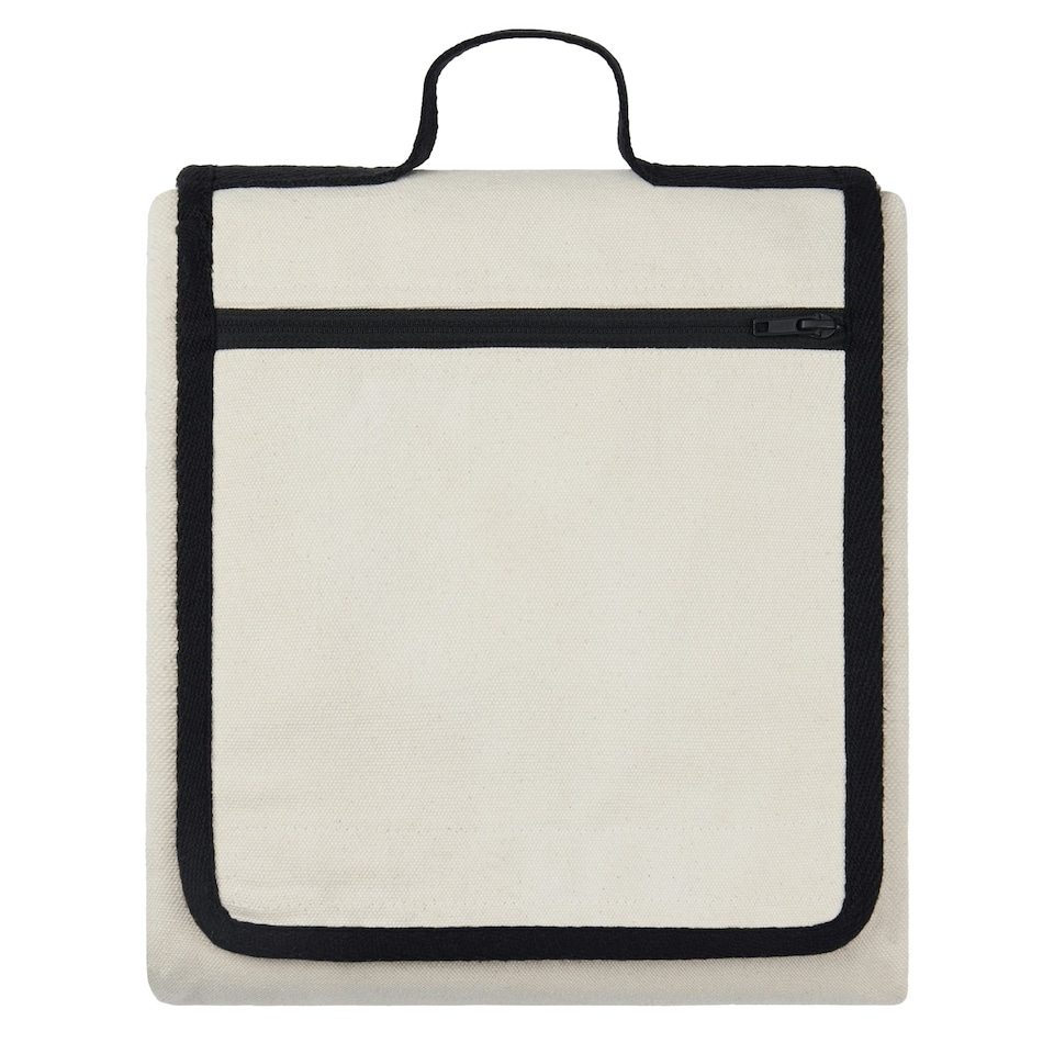 image 1 of Vinga Volonne Canvas Picnic Blanket - Off White - 0.3cm x 130cm x 170cm | Cream | 0.3cm x 130cm x 170cm