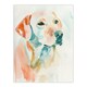 image 3 of Golden Labrador Dog Lover Watercolour Home Decor Black Framed Wall Art Print A4