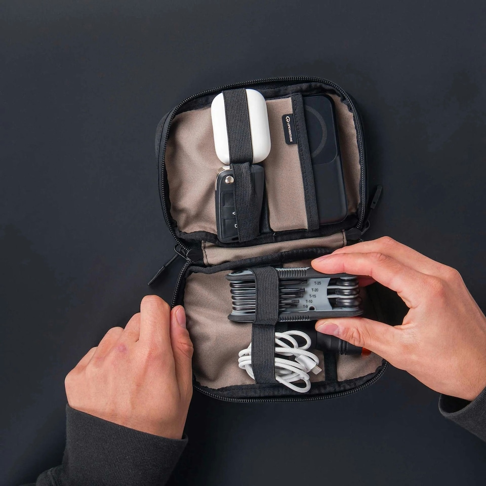 image 1 of Lifeventure X-Pac Travel Zip Gear Pouch | Black