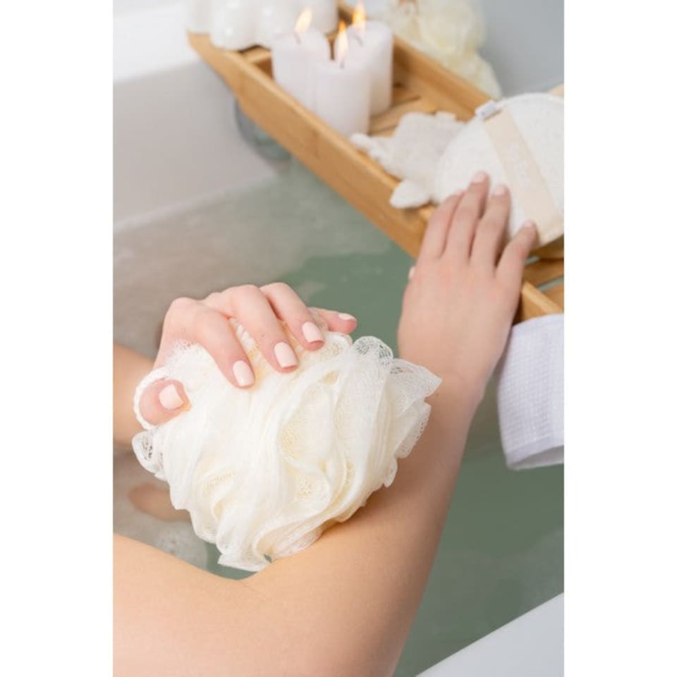 image 1 of So Eco Bath & Shower Pouf