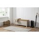 image 1 of Grey Wash Storage Bench