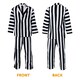 image 5 of Men's Black and White Striped Suit Costume N/A | S