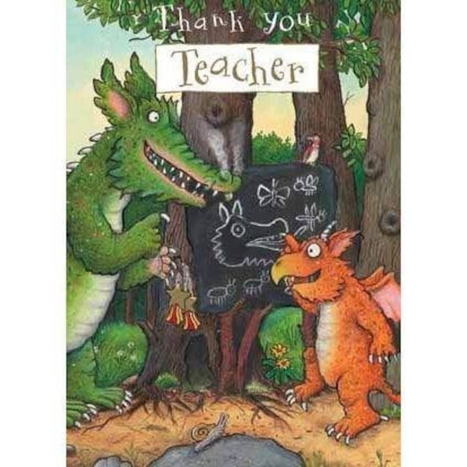 image 1 of Zog Thank You Teacher Card
