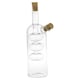 image 8 of 2 In 1 Glass Olive Oil And Vinegar Cruet Dispenser Bottle Dual Chamber