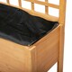 image 6 of Outsunny Wooden Planter Raised Elevated Garden Bed w/ 2 Shelves, 105x40x135cm