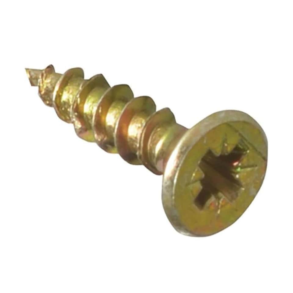 Forgefix Multi-purpose Screws, Pozi, Csk, Zyp - Multi Colour - 3.0 x 15mm