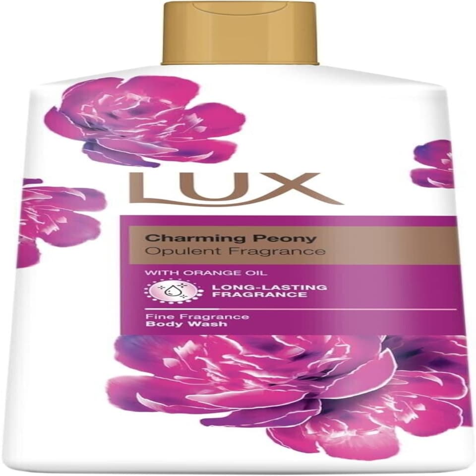 Lux Body Wash With Organ Oil Charming Peony Opulent Fragrance 600ml