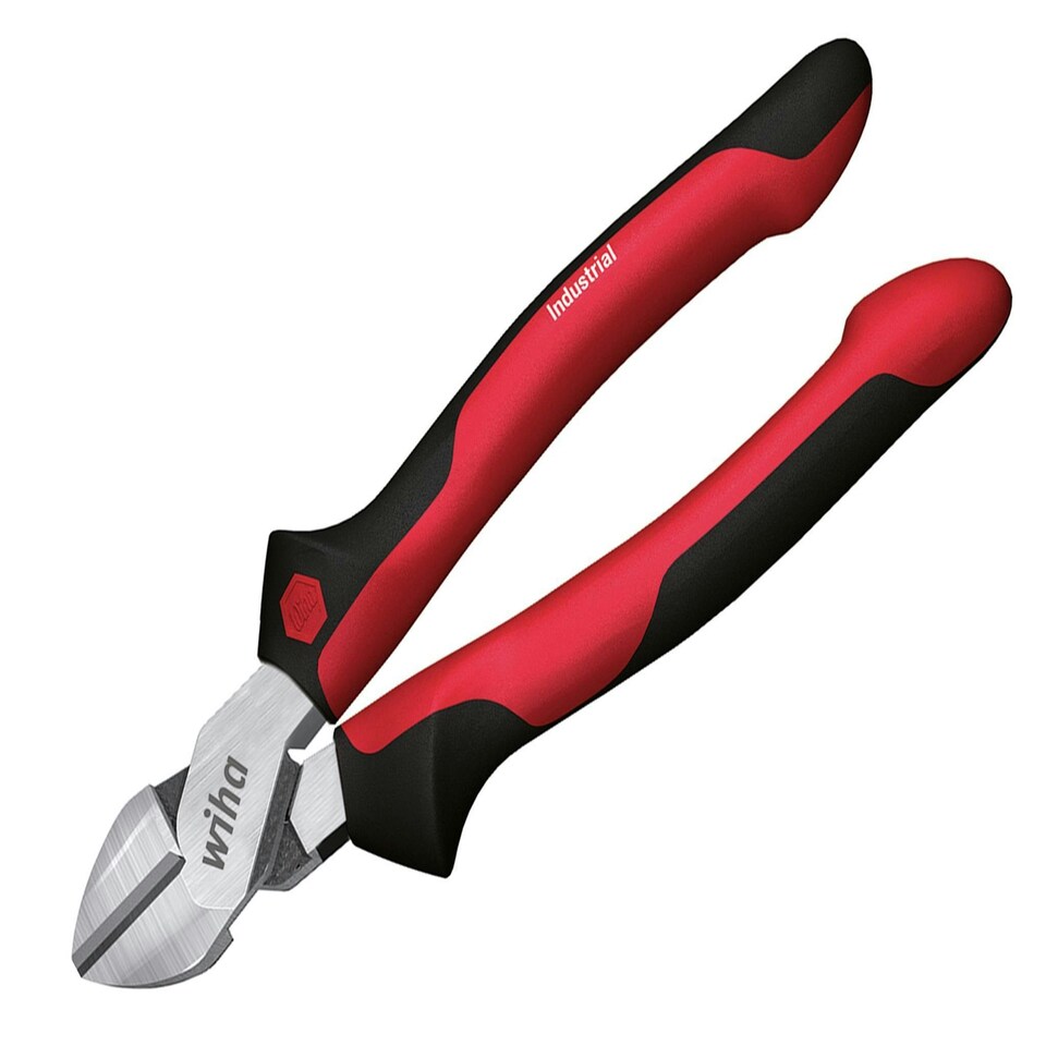 image 1 of Wiha Industrial Dynamicjoint Diagonal Cutters - Multi Colour - 180mm