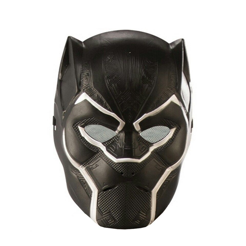 image 1 of Marvel Avengers Childrens/Kids Black Panther 1/2 Mask - Black - One Size