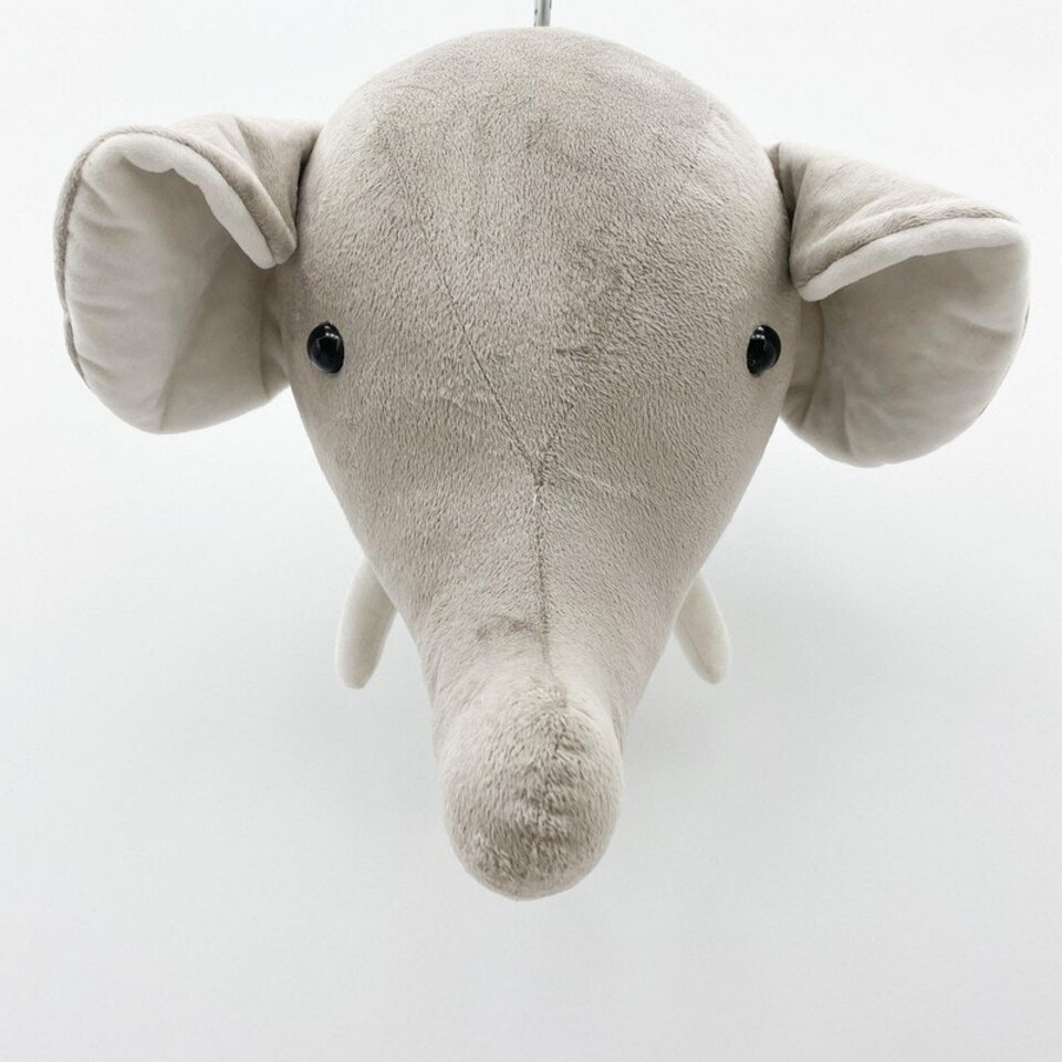 image 1 of Elephant Head Hanger - L18 x W20 x H30 cm