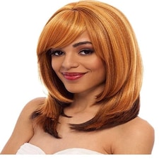 Janet Collection Janet Two Block Syn Nana Wig Multi | 1B | One Size