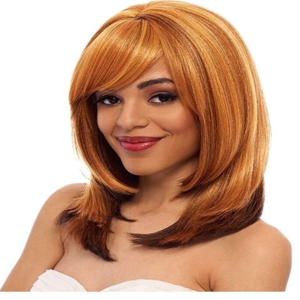 Janet Collection Janet Two Block Syn Nana Wig Multi | 1B | One Size