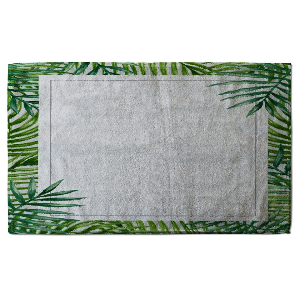 image 1 of Botanical Border (Kitchen Towel)