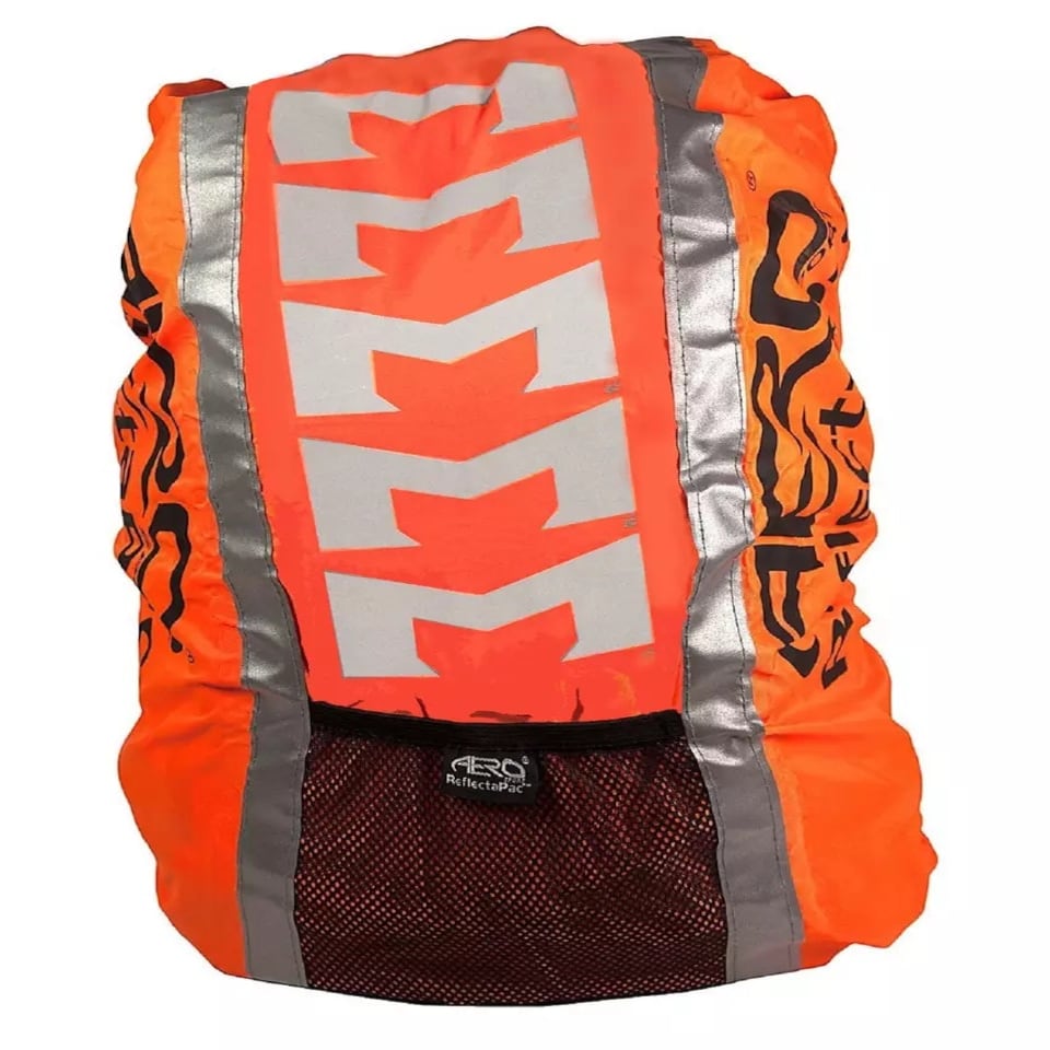 AeroSport High Visibility Waterproof Orange Rucksack Backpack Cover