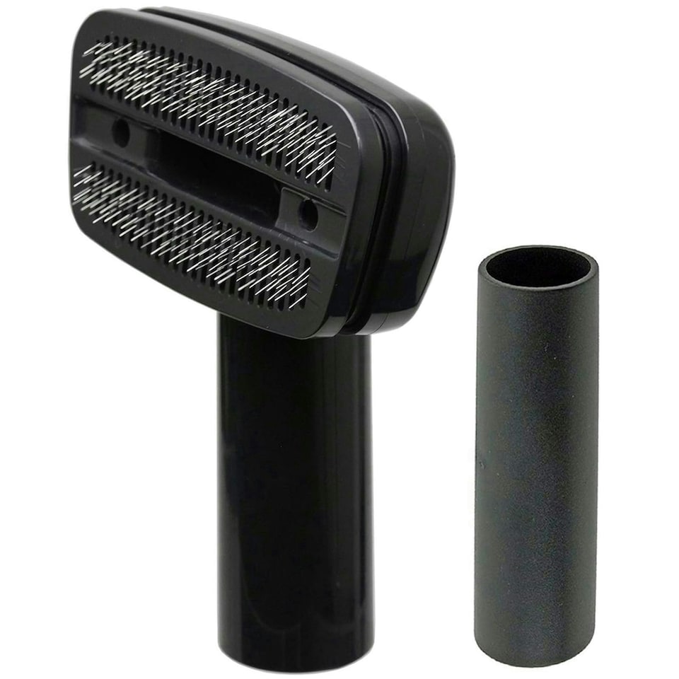 image 1 of SPARES2GO Dog Grooming Tool compatible with Miele Vacuum Cleaner Groom Pet Hair Brush 35mm
